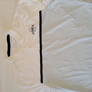 Nike Tiger Woods White Iowa State Polo XL, New